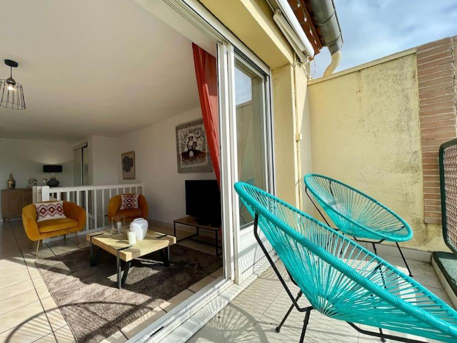 Duplex 70M2 - Vue Cite Medievale - Parking Gratuit Carcassonne Extérieur photo