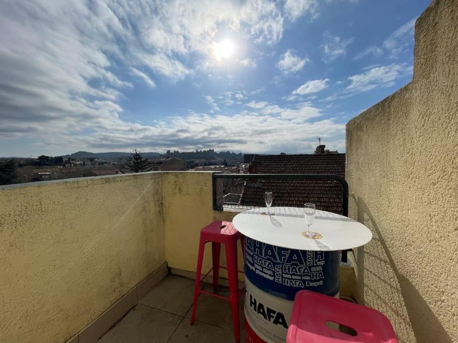 Duplex 70M2 - Vue Cite Medievale - Parking Gratuit Carcassonne Extérieur photo